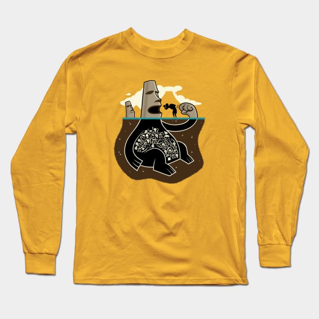 Tourist Trap Long Sleeve T-Shirt by MustardSoda